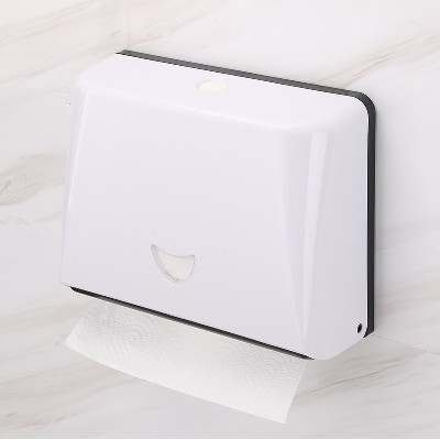Suitable for paper towel holders, punch-free paper towel holders, hotels, hotels, toilets, paper boxes, commercial plastic, nail-free paper towels