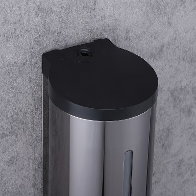 Manufacturers wholesale stainless steel induction hotel soap dispenser kitchen wall-mounted single-head bathroom soap dispenser hand sanitizer hand sanitizer