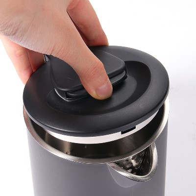 Wholesale hotel 304 stainless steel electric kettle one piece on behalf of the thickened thermal insulation kettle household teapot