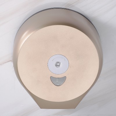 Direct supply paper towel box bathroom large roll paper towel holder wall-mounted paper reel hotel public toilet small plate paper box