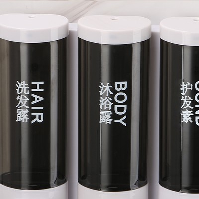 按压酒店皂液器 学校卫生间挂壁式三头浴室皂液器 起皂器工厂批发