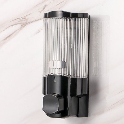 公寓双头按压浴室皂液器家用手动皂液器壁挂酒店皂液器挂墙式批发