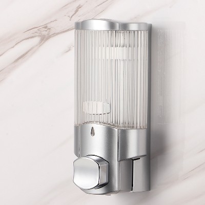 公寓双头按压浴室皂液器家用手动皂液器壁挂酒店皂液器挂墙式批发