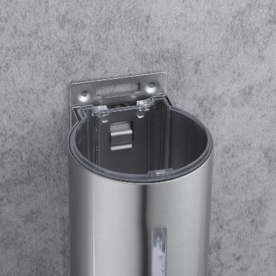 加工定制不锈钢感应酒店皂液器宾馆浴室皂液器壁挂自动感应皂液机