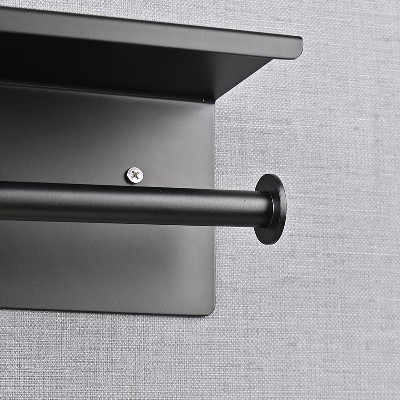 Manufacturer wholesale toilet roll paper holder 304 stainless steel wall mounted tissue holder, mobile phone storage rack, bathroom storage rack
